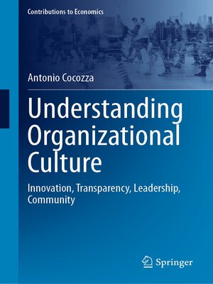 cover image of Understanding Organizational Culture
